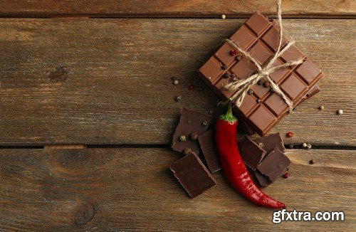 Chocolate with pepper 1