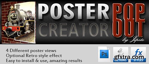 Graphicriver Wall Poster Pop-Out Creator 14507773