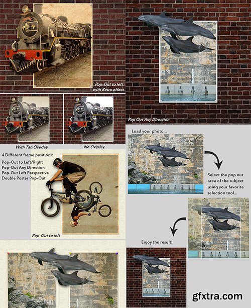 Graphicriver Wall Poster Pop-Out Creator 14507773