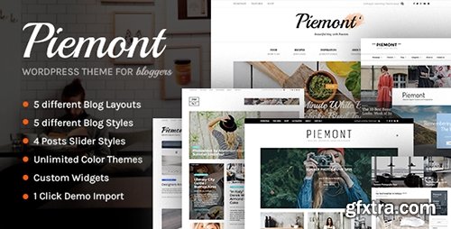 ThemeForest - Piemont v1.2.4 - Premium Responsive WordPress Blog Theme - 12163851