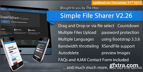 CodeCanyon - Simple File Sharer v2.25 - 4562987