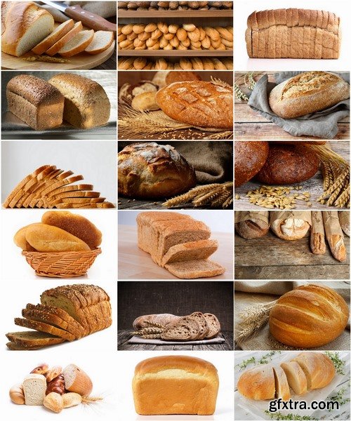 Collection of bread flour bakery product 25 HQ Jpeg