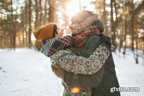 Young Happy Couple - 10 x JPEGs