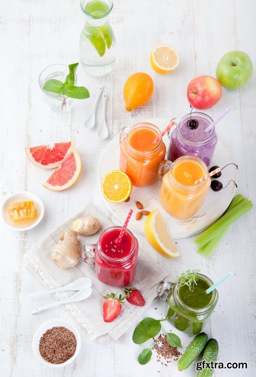 Collection vegetable fruit cocktail drink 25 HQ Jpeg