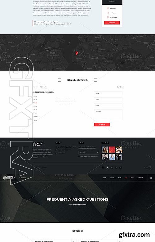 CM - Escape Room - PSD Template 552744