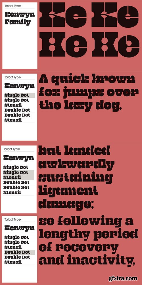 Kenwyn Font Family $90 | 8 x TTF