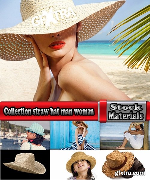 Collection straw hat man woman girl 25 HQ Jpeg