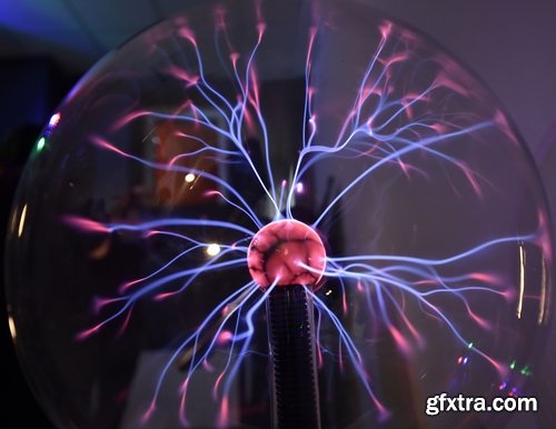 Collection of plasma electrical impulse electric current ball sphere 25 HQ Jpeg