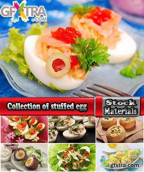 Collection of stuffed egg 25 HQ Jpeg