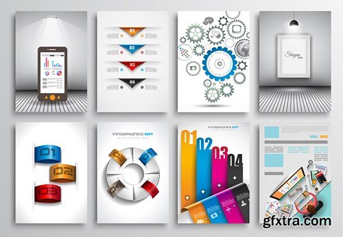 Design Flyer & Corporate Brochures 16 - 25xEPS