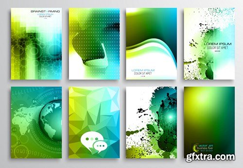 Design Flyer & Corporate Brochures 16 - 25xEPS