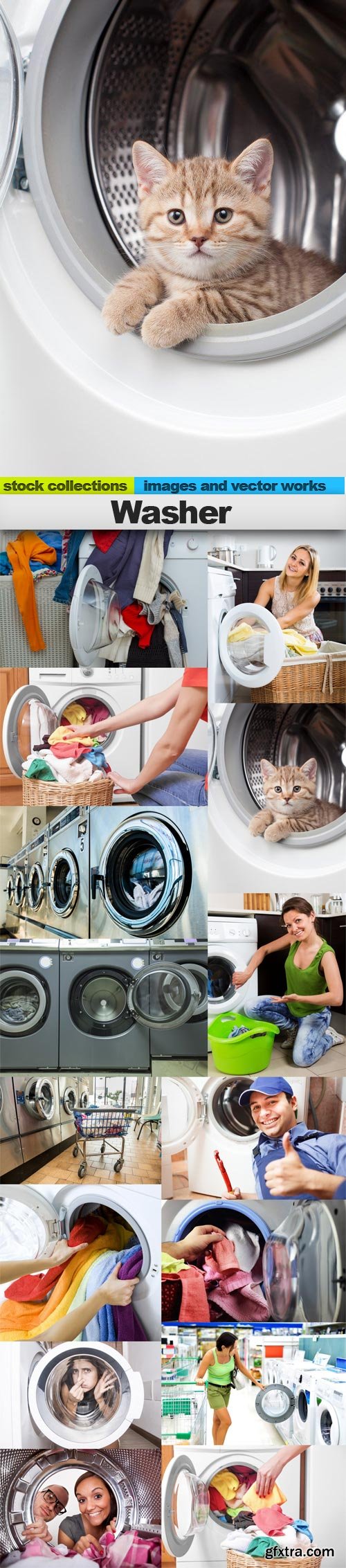 Washer, 15 x UHQ JPEG