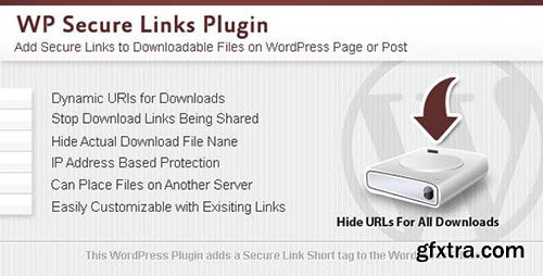 CodeCanyon - WP Secure Links v1.1 - 4418678