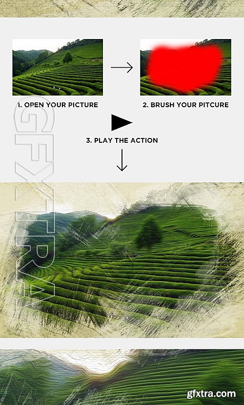 GraphicRiver - Artistic Photoshop Action - Oil Painting Action 15125536