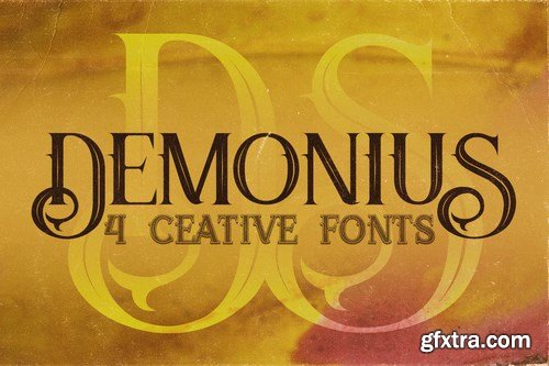 Creative & Grunge Fonts Megabundle