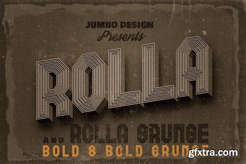 Creative & Grunge Fonts Megabundle