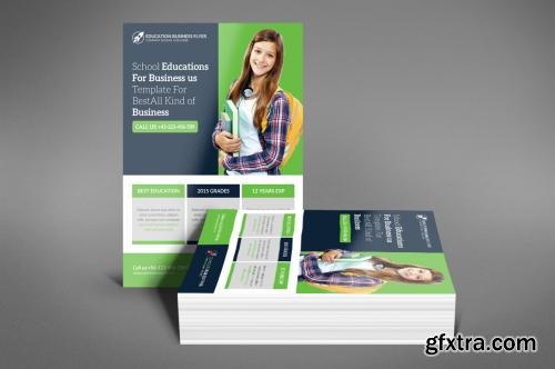 CreativeMarket School Education Flyer Template 561443