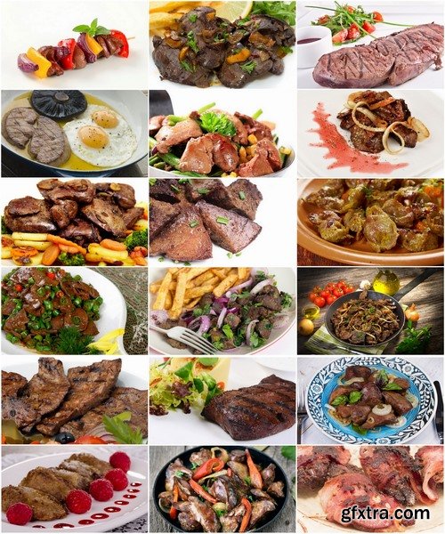 Collection liver fried dish food delicacy 25 HQ Jpeg