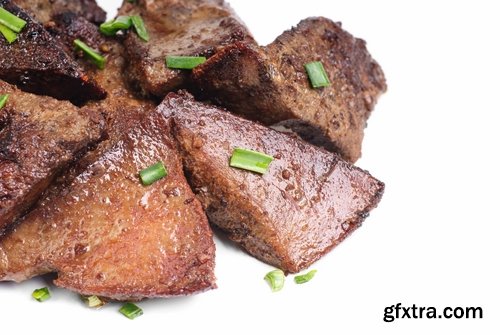 Collection liver fried dish food delicacy 25 HQ Jpeg