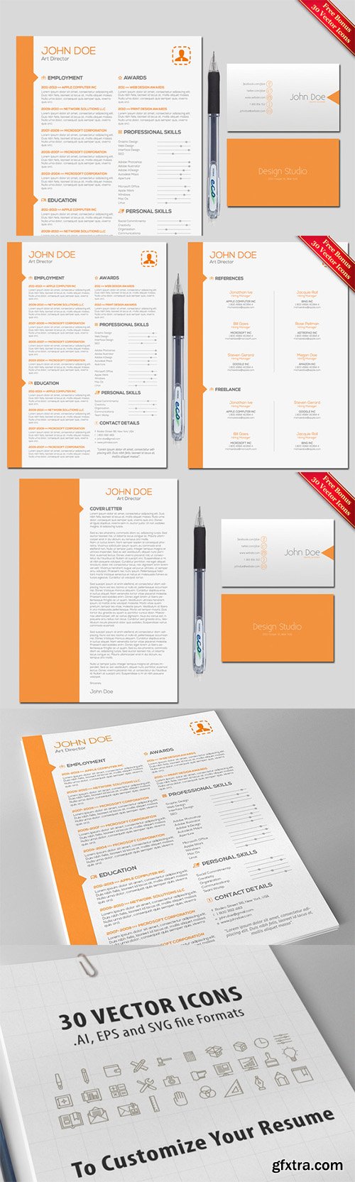 Resume & Cover Letter Template - CM 23213