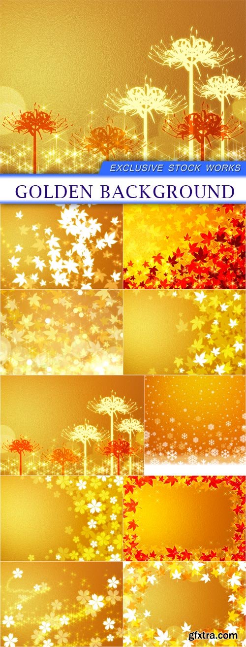 Golden background 10X JPEG