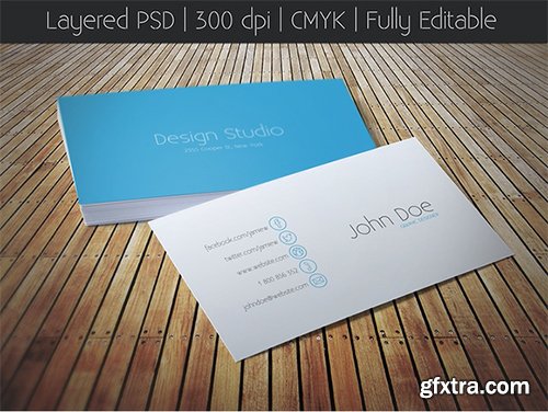 iOS Style Business Card - CM 37322