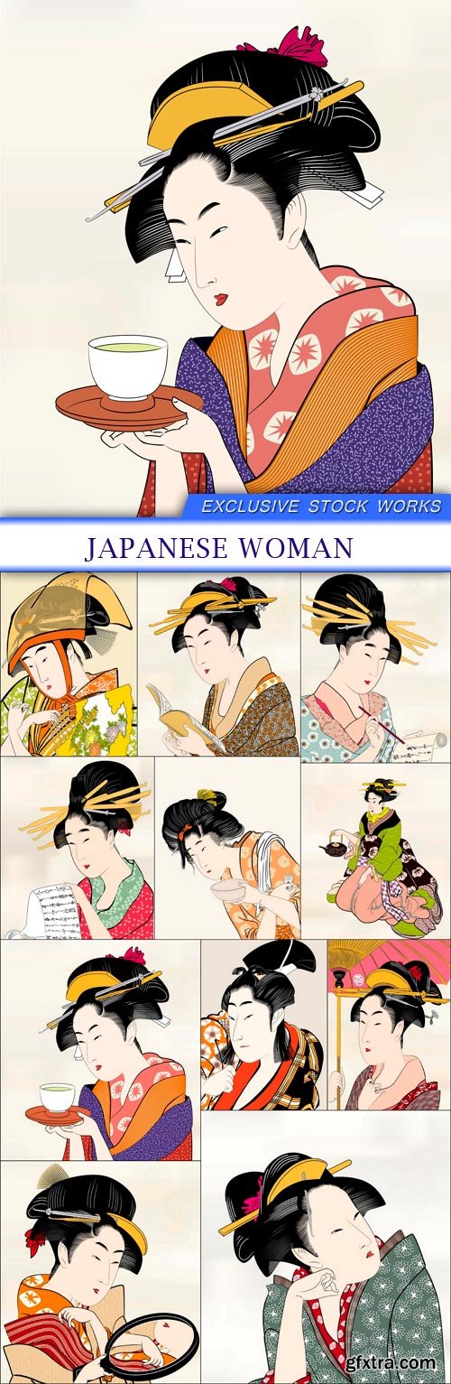 JAPANESE WOMAN 11X EPS