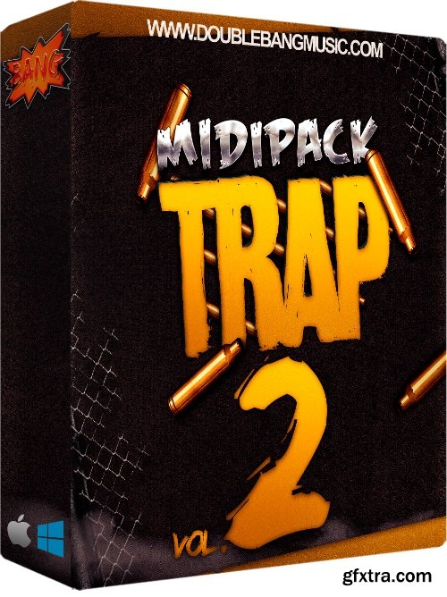 Double Bang Music Trap Midi Pack Vol 2 WAV MiDi-DISCOVER