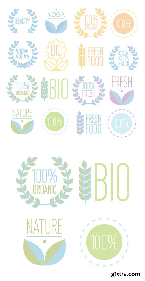 Organic,bio,ecology natural logos - CM 487778