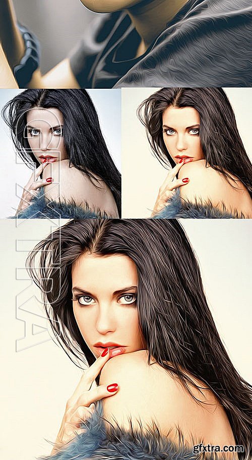 GraphicRiver - 20 HDR Painting Art Effects - Photoshop Action 10818567