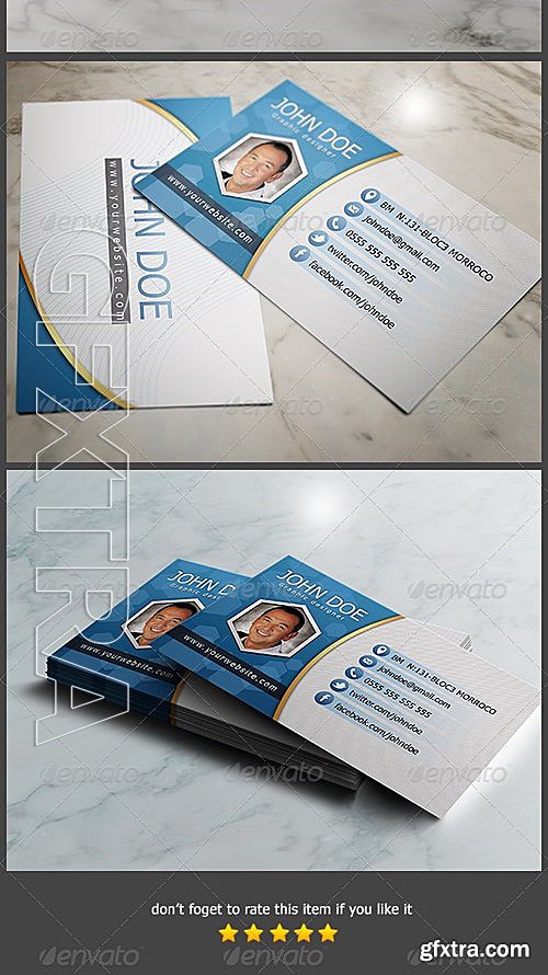 GraphicRiver - Corporate Business Card V4 6872624