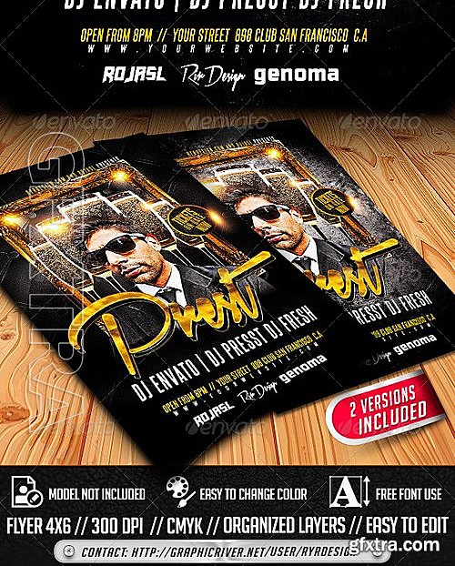 GraphicRiver - Dj Guest Party Flyer 7232810