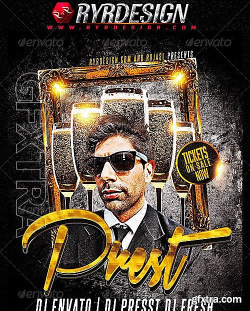 GraphicRiver - Dj Guest Party Flyer 7232810