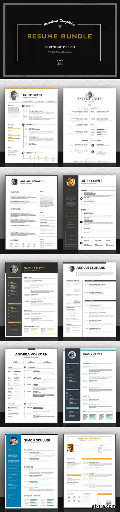 CM Premium Resume Bundle 371242