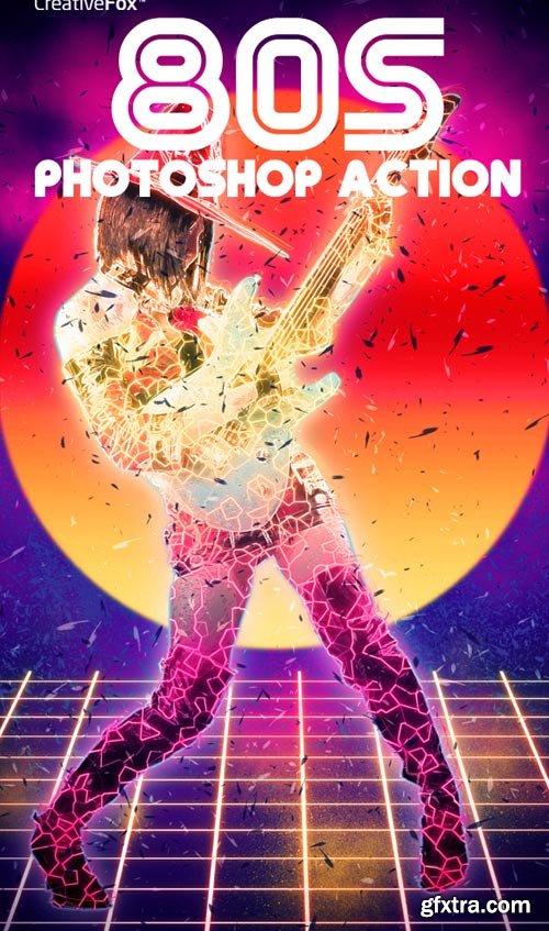 GraphicRiver - 80s Photoshop Action - Eighties Retro Style Action - 14770412