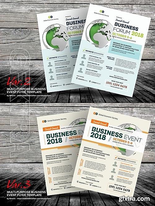 CM - Multi-purpose Business Event Flyers 558392