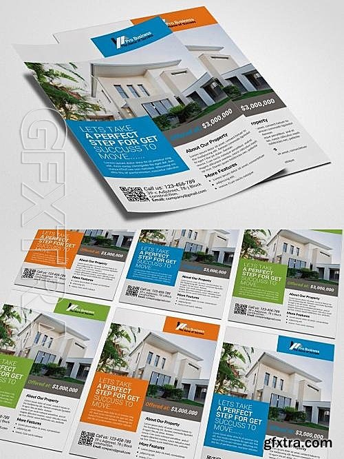 CM - Real Estate Agency PSD Flyer 558389