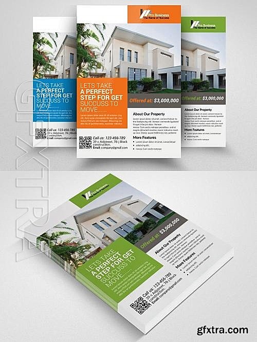 CM - Real Estate Agency PSD Flyer 558389