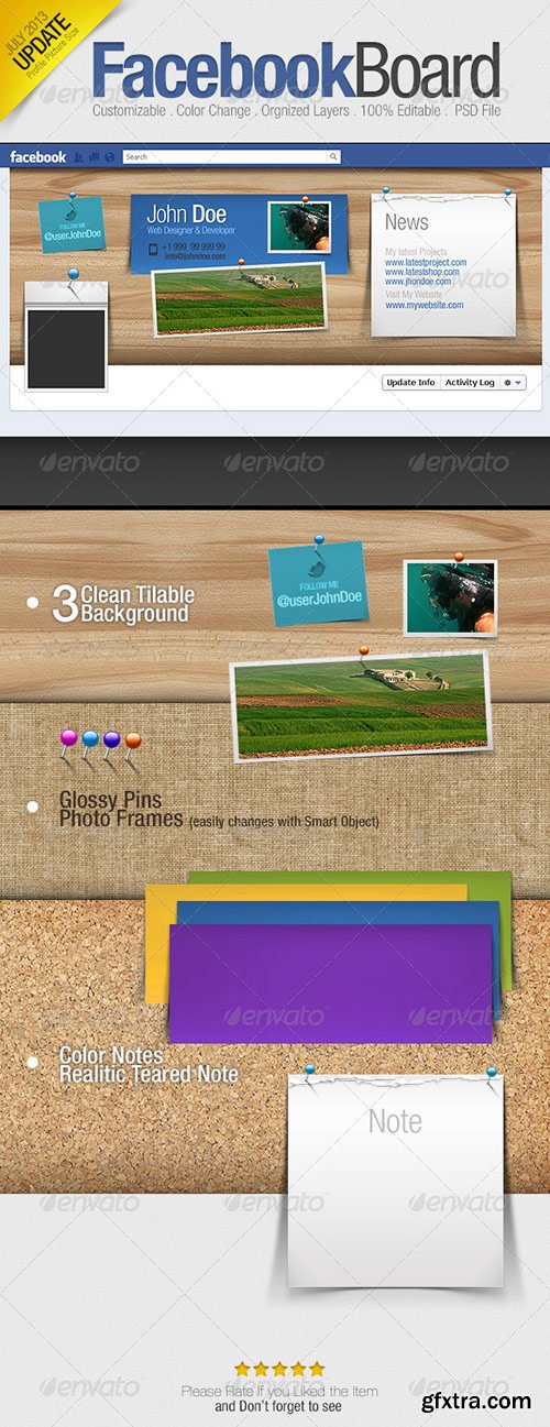 GraphicRiver - Fb Board 1612526