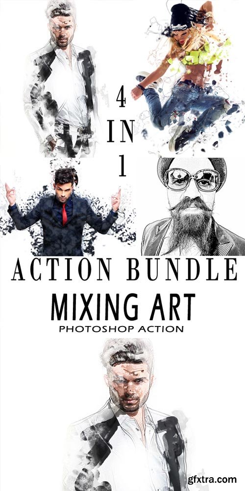 GraphicRiver - Actions Bundle - 15094394