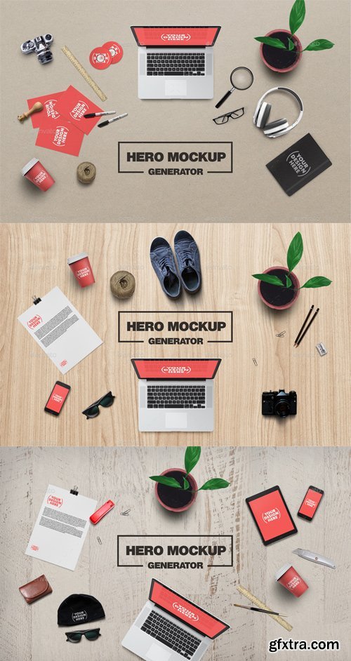 GraphicRiver - Artist Hero Mockup Generator - 12224952