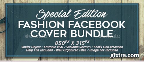 Graphicriver Facebook Fashion Cover Bundle 14730429