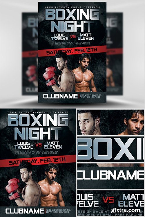 Boxing Flyer Template