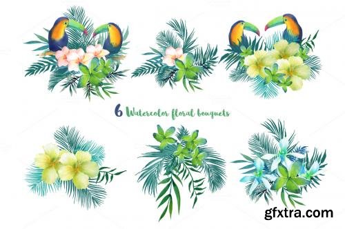 CreativeMarket Tropical collection 562316