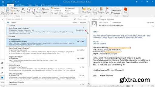 Efficient Email Management with Outlook 2016