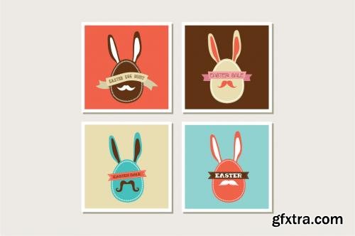 CreativeMarket Easter- Cards & Tags (2) 565120