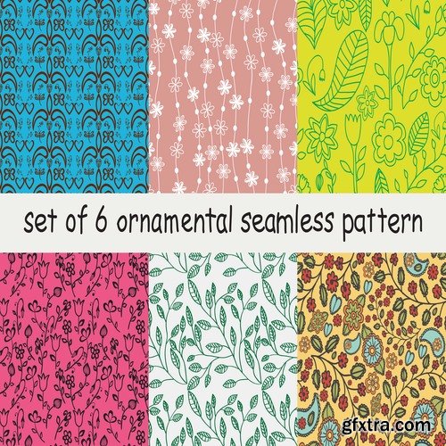 Collection of wallpaper pattern background is skin 25 EPS