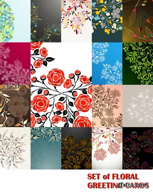 Collection of wallpaper pattern background is skin 25 EPS