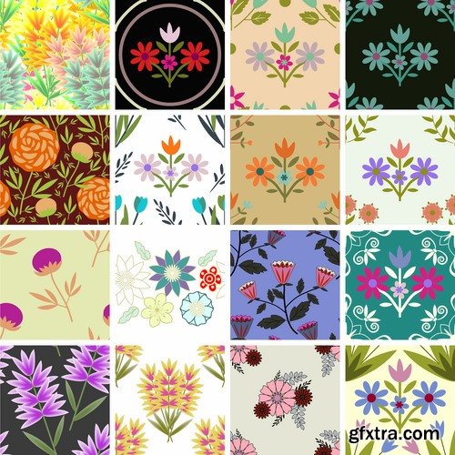 Collection of wallpaper pattern background is skin 25 EPS