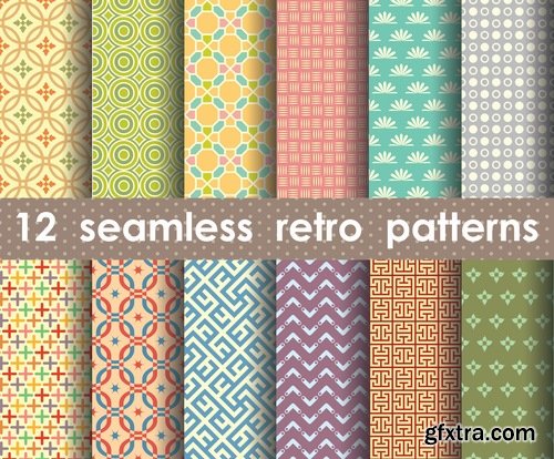 Collection of wallpaper pattern background is skin 25 EPS